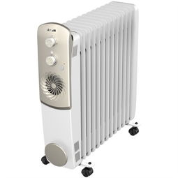 艾美特HU1326-W速熱電熱油汀 13片高效取暖，冬日家居溫暖守護者